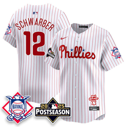 Men's Philadelphia Phillies 2025 Postseason Jersey - All Stitched
