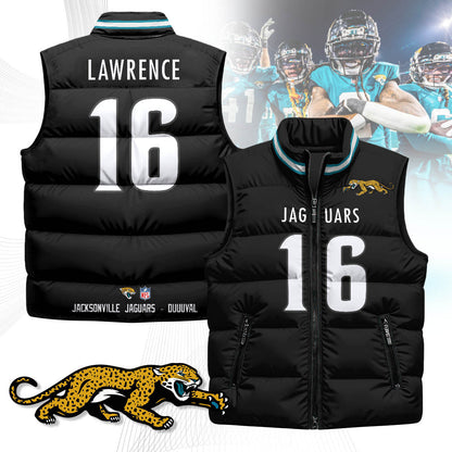 Jacksonville Jaguars Unisex Puffer Vest