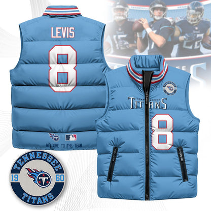 Tennessee Titans Unisex Puffer Vest