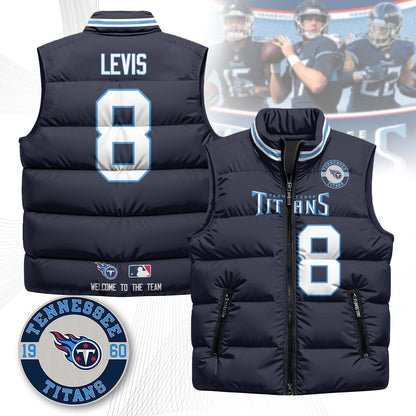 Tennessee Titans Unisex Puffer Vest