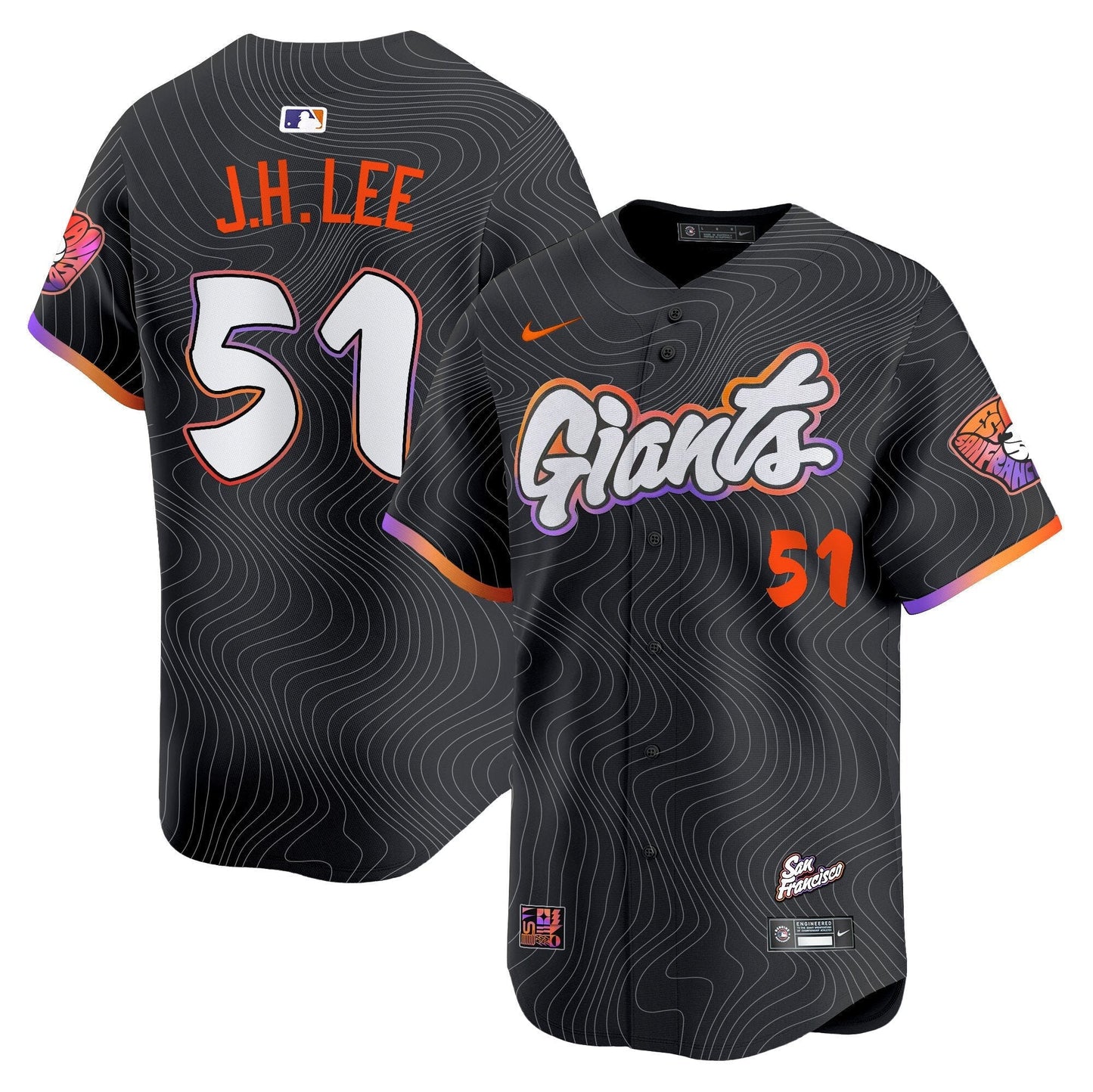 San Francisco Giants 2025 City Connect Vapor Premier Limited Jersey - All Stitched