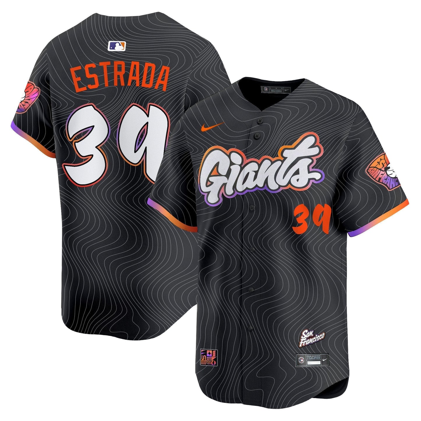 San Francisco Giants 2025 City Connect Vapor Premier Limited Jersey - All Stitched