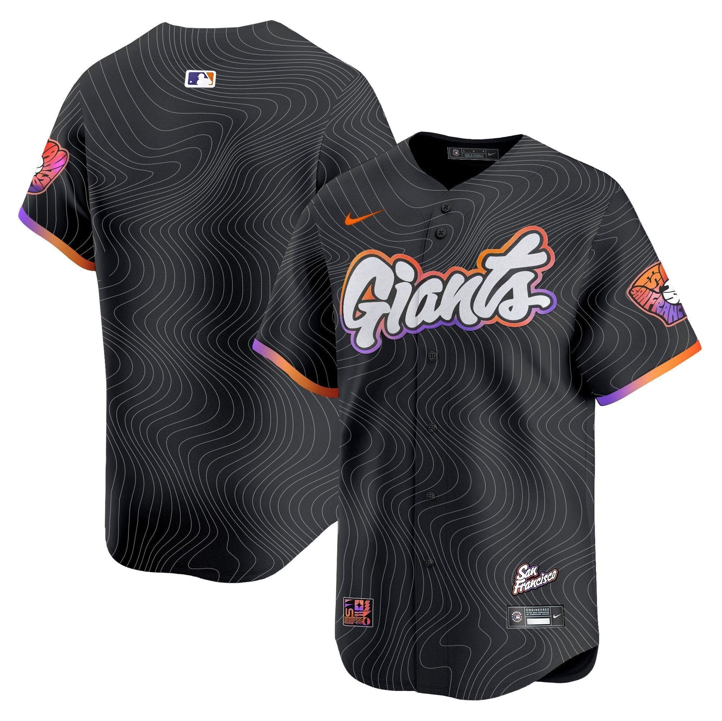 San Francisco Giants 2025 City Connect Vapor Premier Limited Jersey - All Stitched