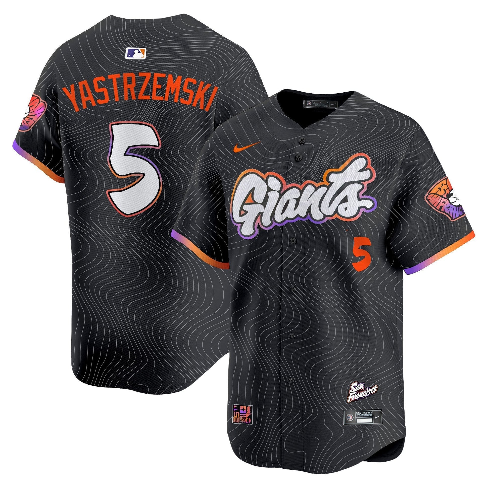San Francisco Giants 2025 City Connect Vapor Premier Limited Jersey - All Stitched