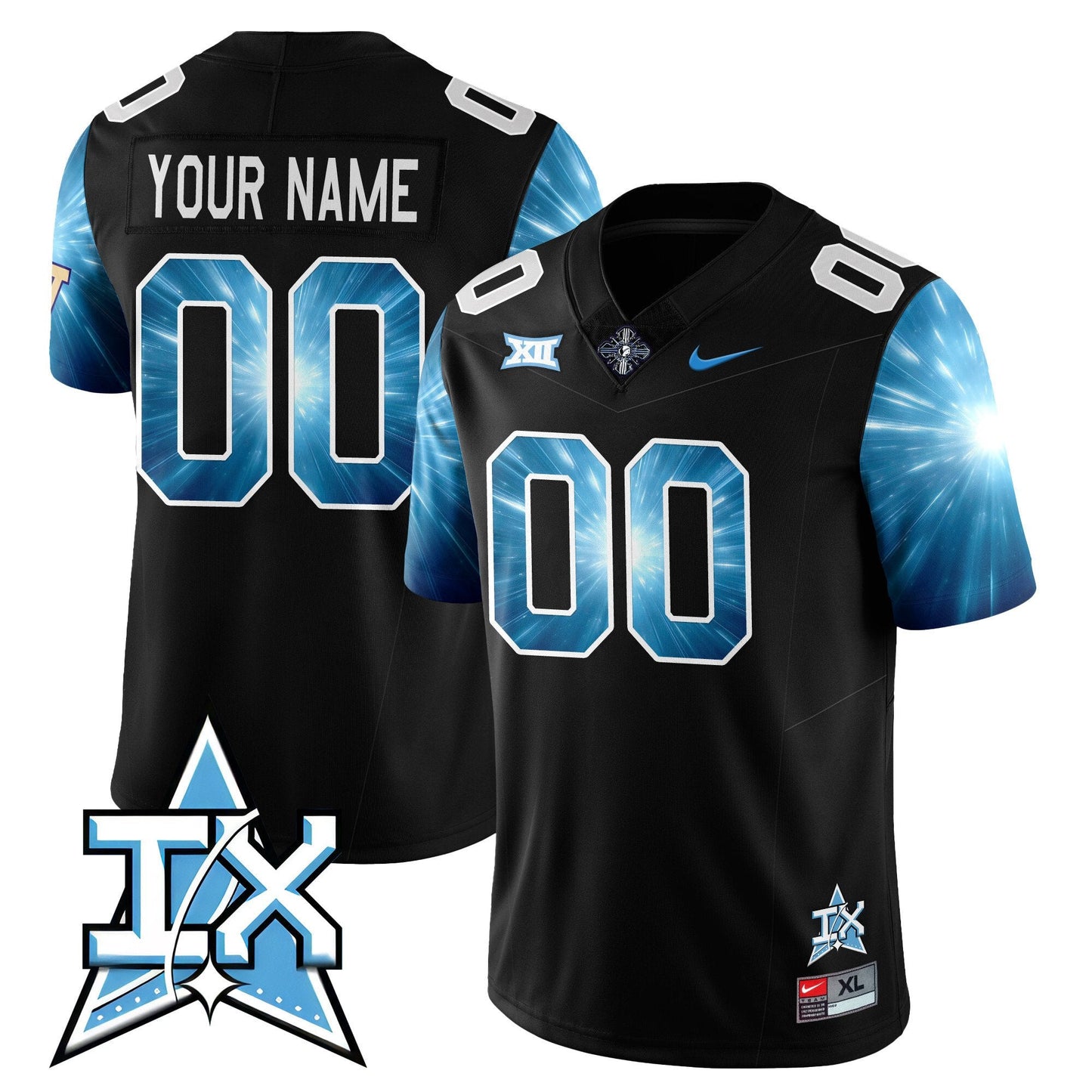 UCF Knights Football 2025 Space Game Uniform - All Stitched