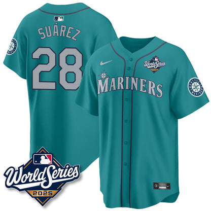 Seattle Mariners 2025 World Series Jersey - All Stitched
