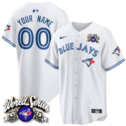 Toronto Blue Jays 2025 American League Champions Custom Jersey - All Stitched