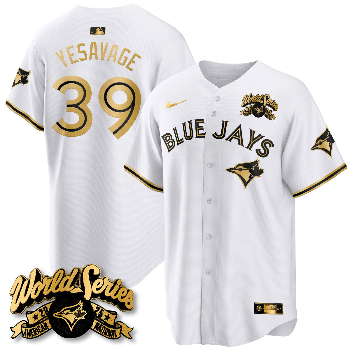 TOR 2025 American League Champions Jersey - All Stitched