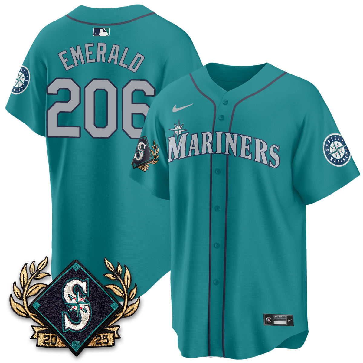 Seattle Mariners 2025 Series Jersey - All Stitched
