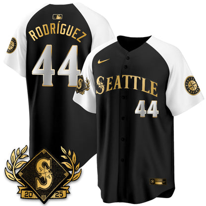 Seattle Mariners 2025 Series Gold Jersey - All Stitched