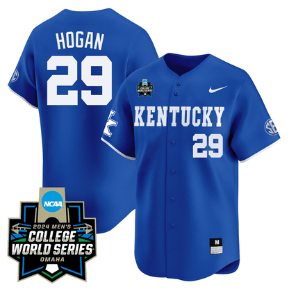 Kentucky Wildcats 23/24 Jersey - 2024 College World Series Patch