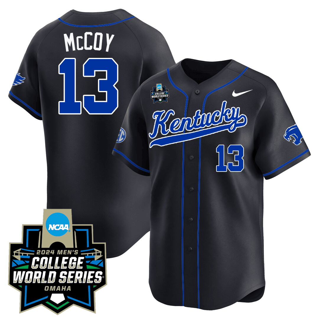 Kentucky Wildcats 23/24 Jersey - 2024 College World Series Patch