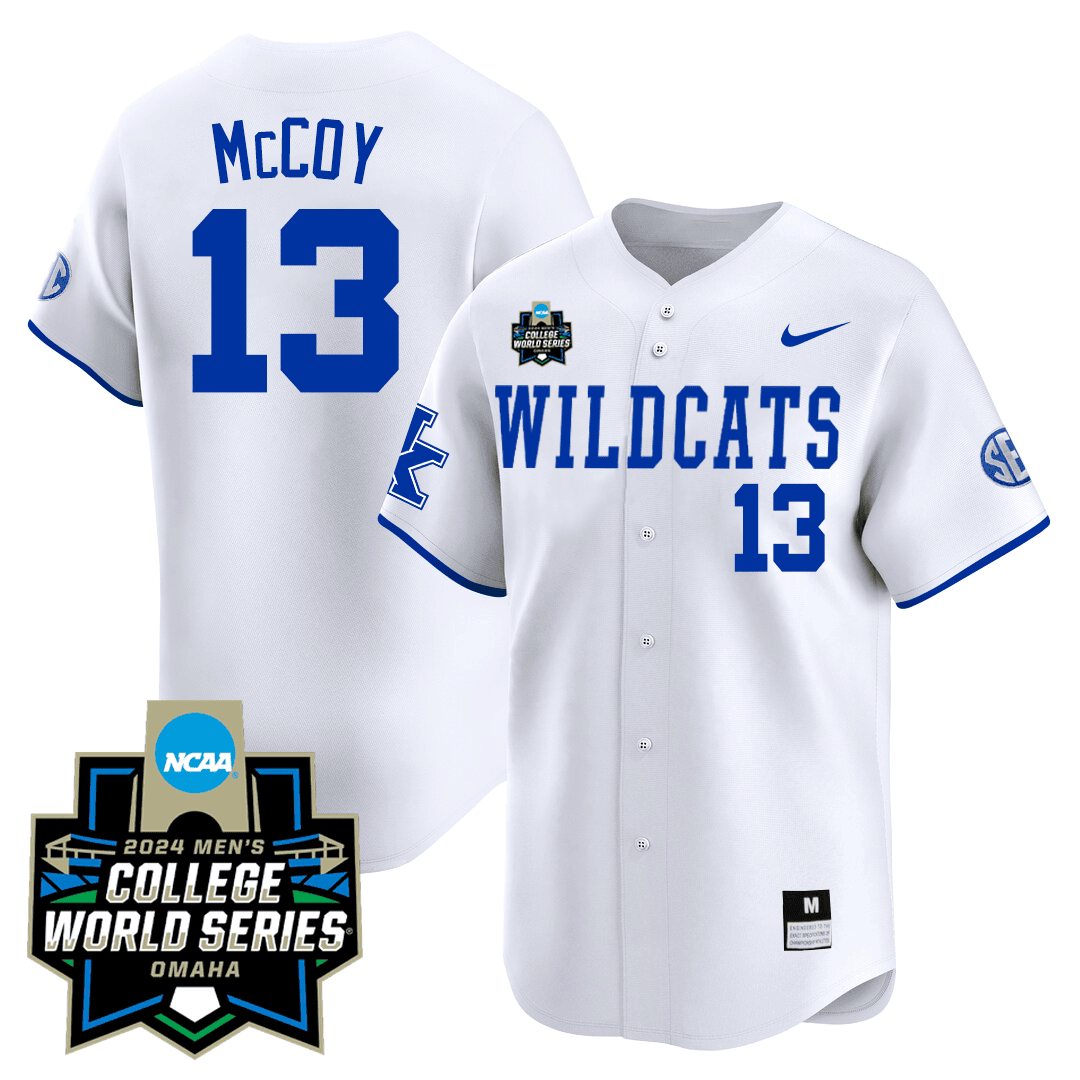 Kentucky Wildcats 23/24 Jersey - 2024 College World Series Patch