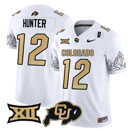 Men's Colorado Buffaloes Vapor Limited Jersey V3 - Big 12 XII Patch - All Stitched