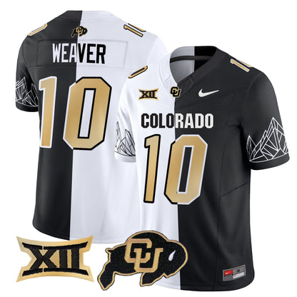 Men's Colorado Buffaloes Vapor Limited Jersey V3 - Big 12 XII Patch - All Stitched