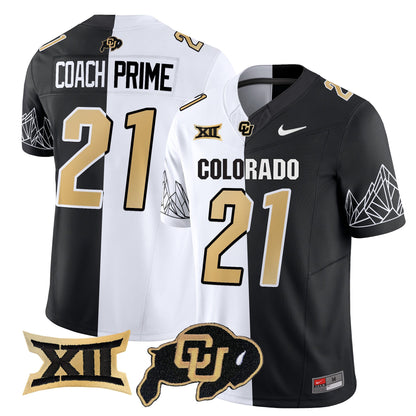 Men's Colorado Buffaloes Vapor Limited Jersey V3 - Big 12 XII Patch - All Stitched
