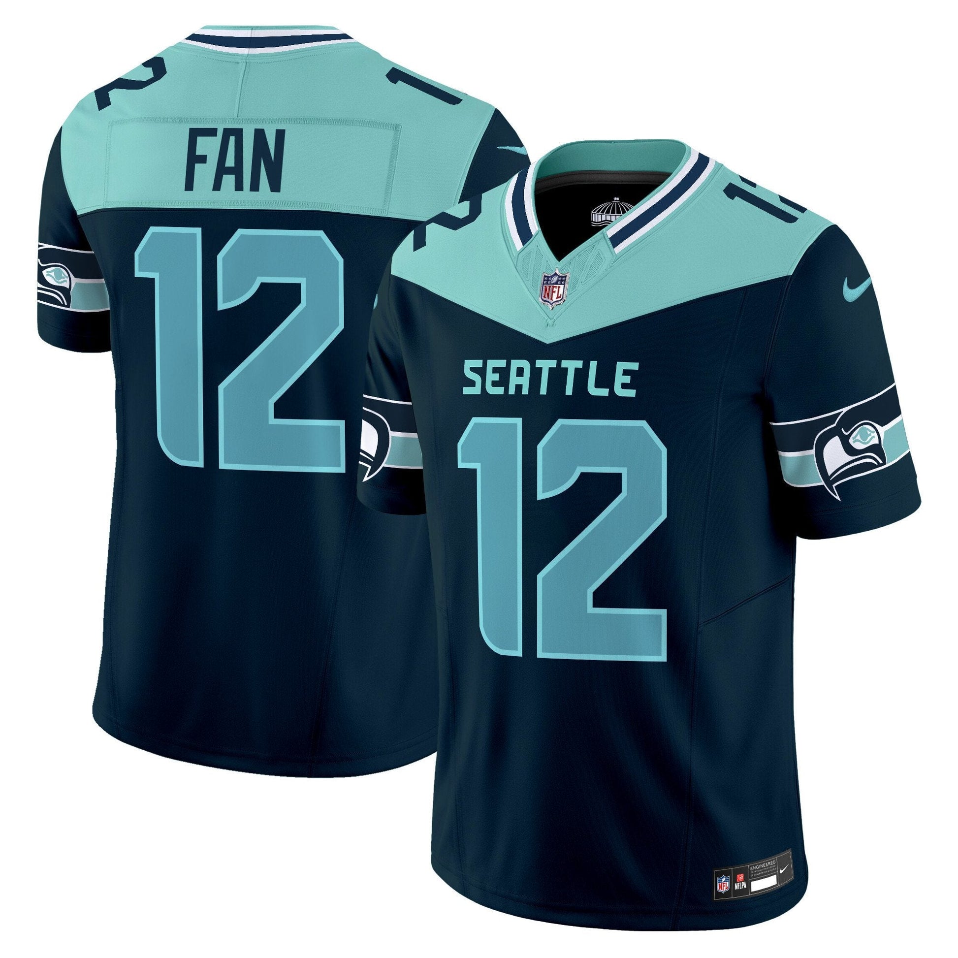 Men's Seahawks Seattle City Vapor Limited Jersey - All Stitched