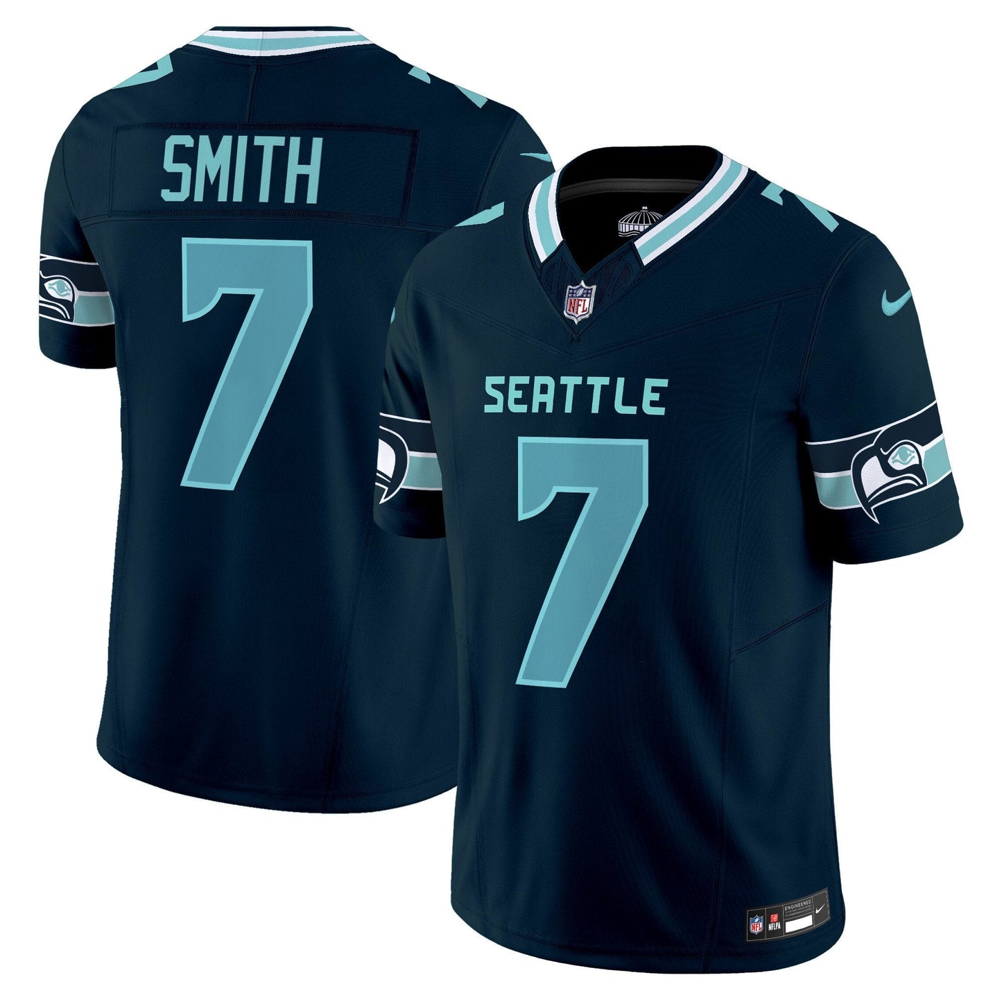 Men's Seahawks Seattle City Vapor Limited Jersey - All Stitched