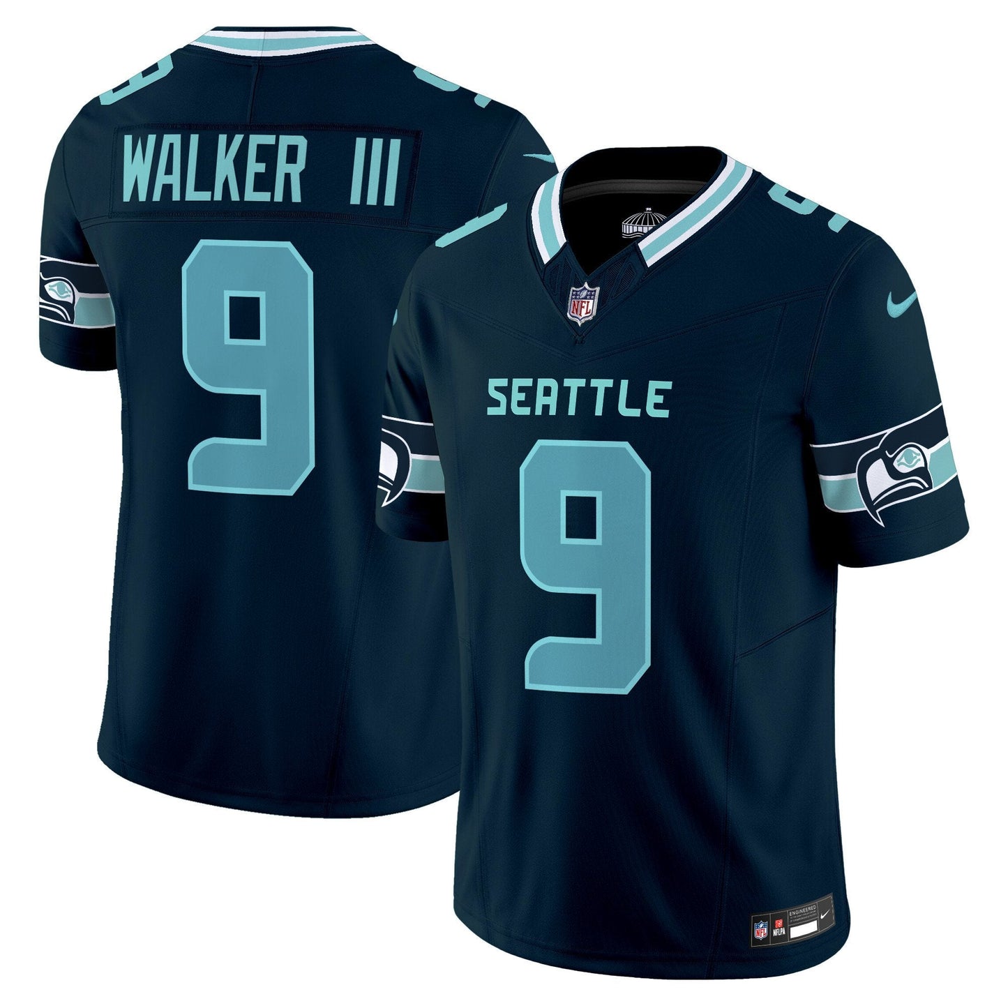 Men's Seahawks Seattle City Vapor Limited Jersey - All Stitched