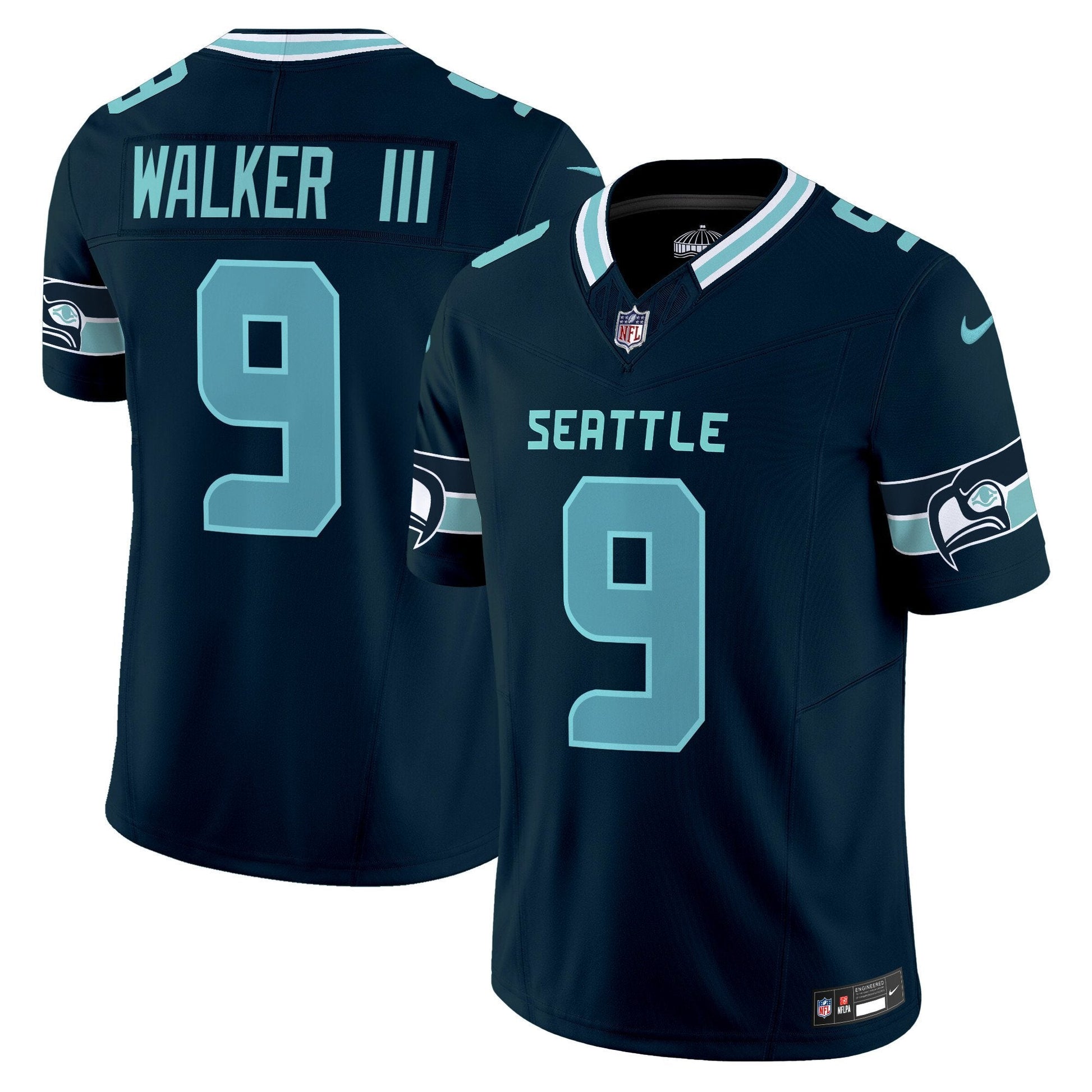 Men's Seahawks Seattle City Vapor Limited Jersey - All Stitched