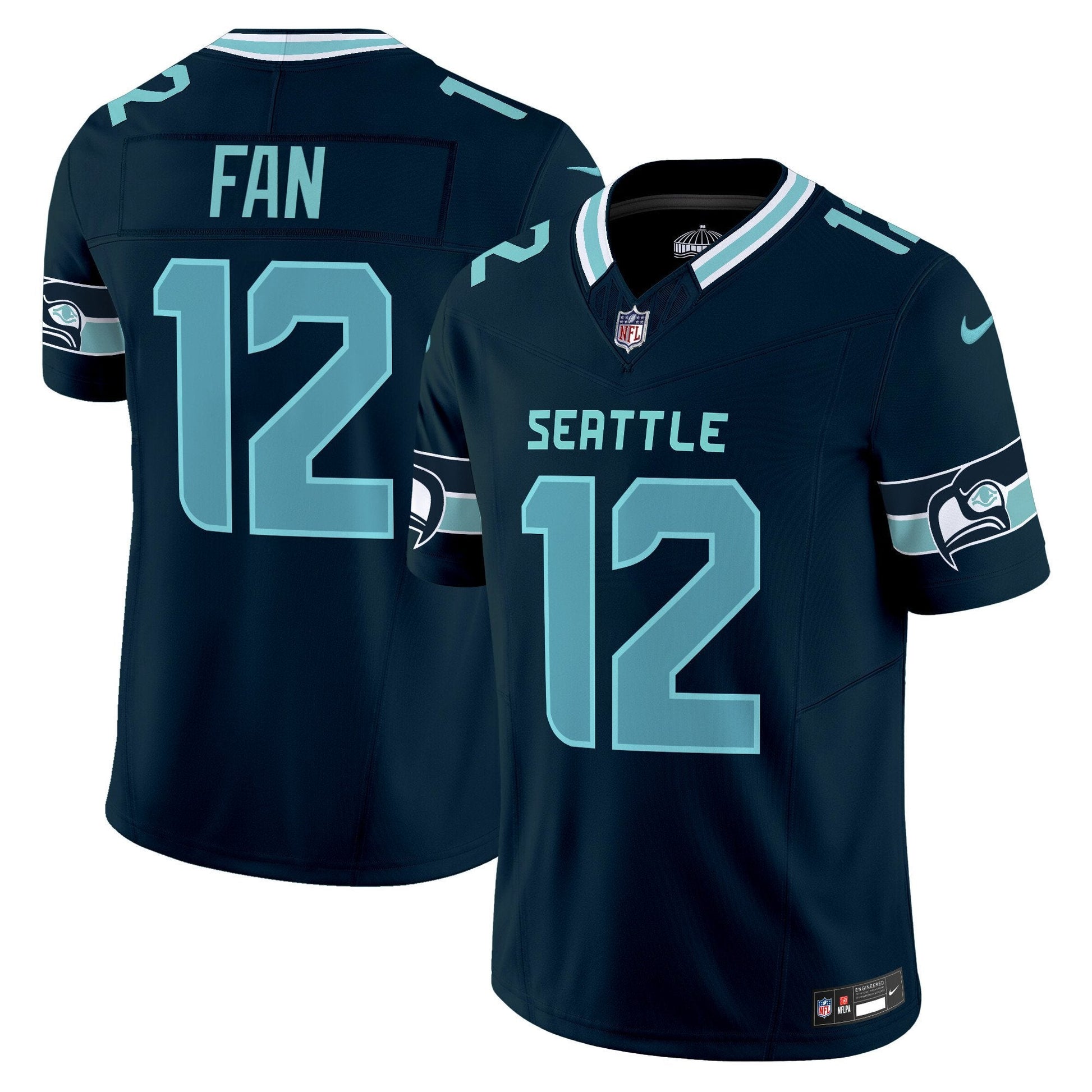 Men's Seahawks Seattle City Vapor Limited Jersey - All Stitched