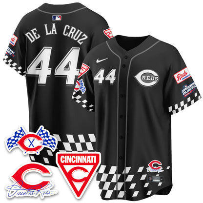 Men's Cincinnati Reds 2025 Speedway Limited Jersey V2 - All Stitched