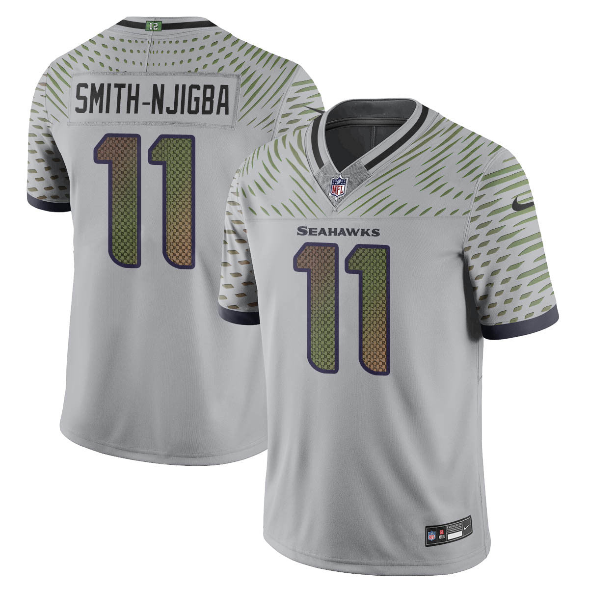 Seattle Seahawks F.U.S.E. Limited Rivalry Series Jersey - All Stitched
