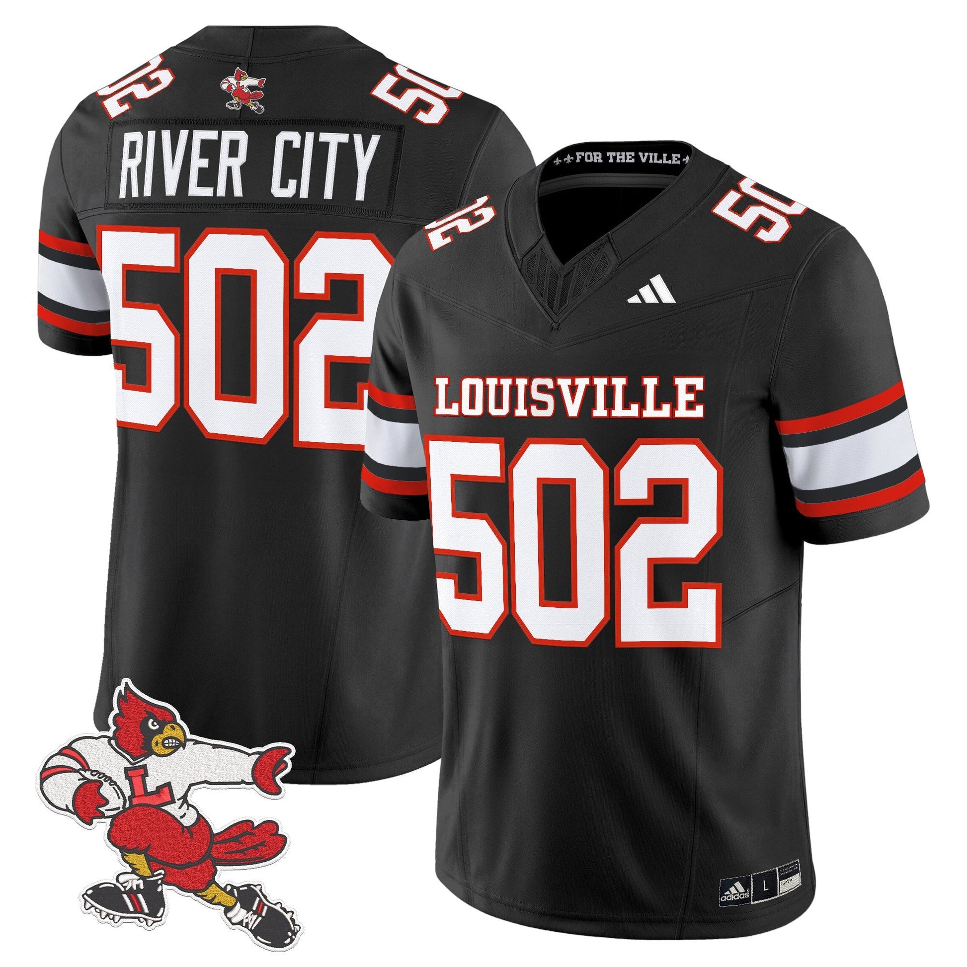 Men's Louisville Cardinals '1980s Throwback' Vapor Limited Jersey - All Stitched