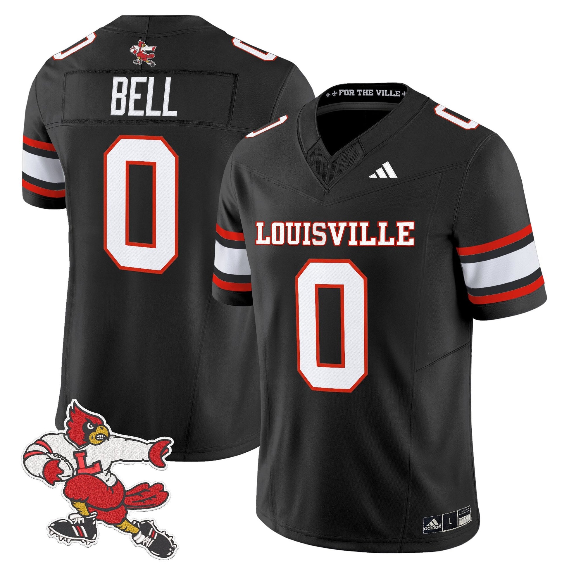 Men's Louisville Cardinals '1980s Throwback' Vapor Limited Jersey - All Stitched