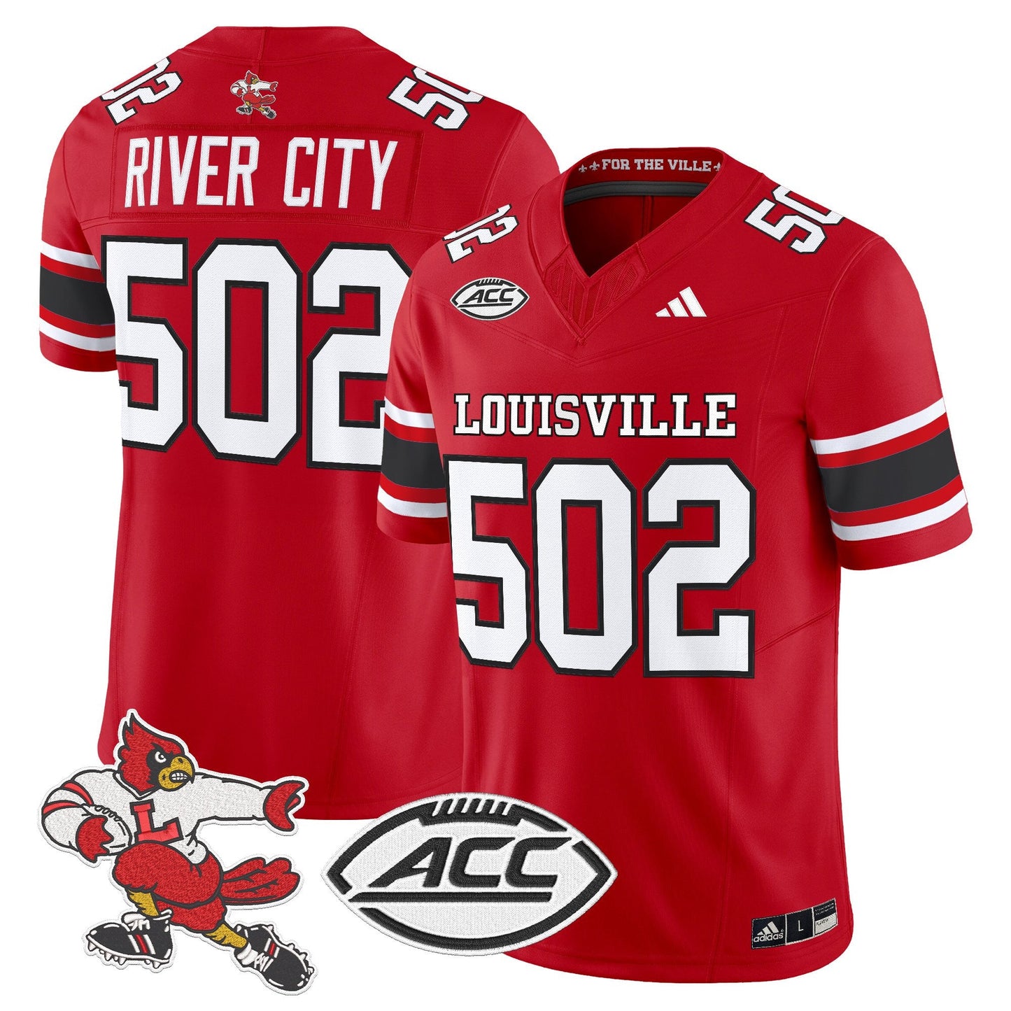 Men's Louisville Cardinals '1980s Throwback' Vapor Limited Jersey - All Stitched