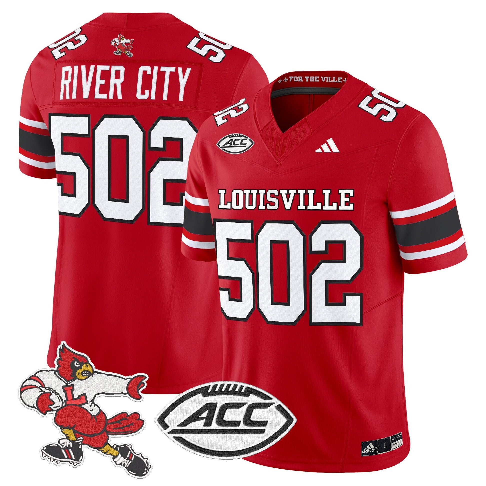 Men's Louisville Cardinals '1980s Throwback' Vapor Limited Jersey - All Stitched