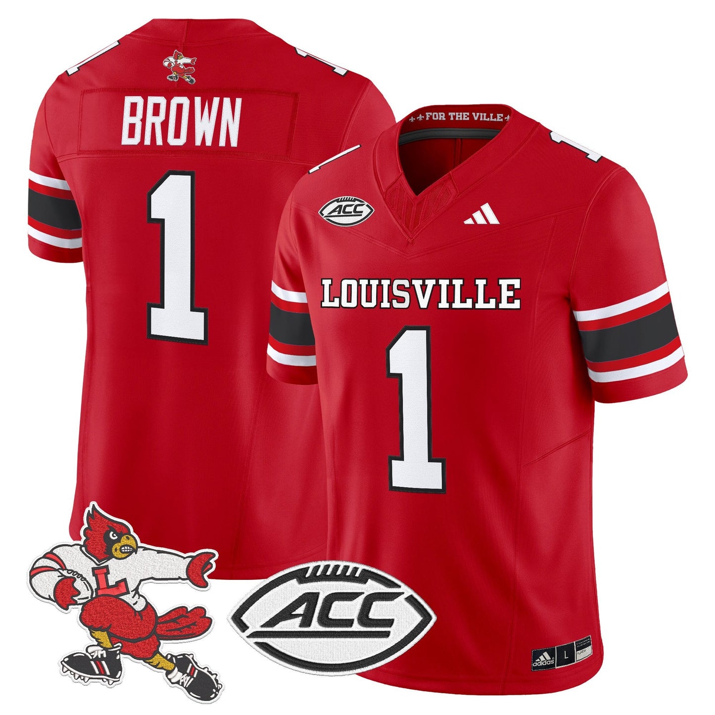 Men's Louisville Cardinals '1980s Throwback' Vapor Limited Jersey - All Stitched