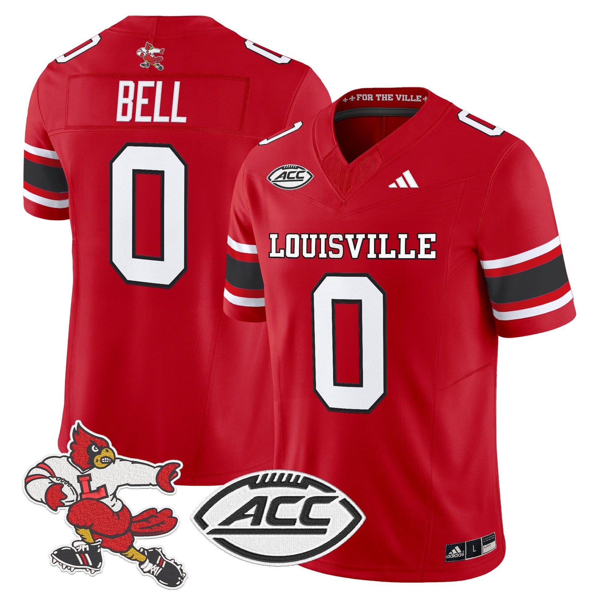Men's Louisville Cardinals '1980s Throwback' Vapor Limited Jersey - All Stitched