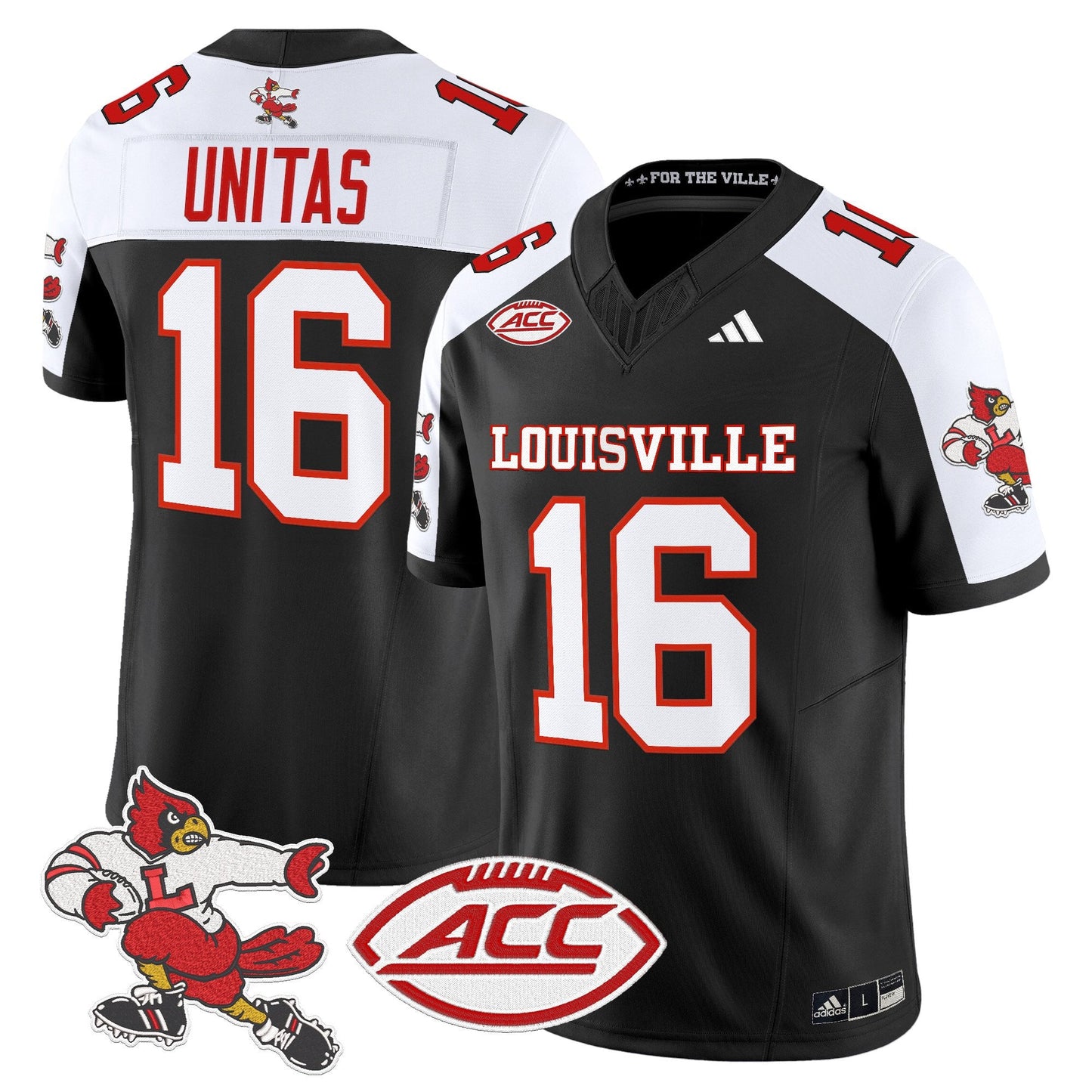 Men's Louisville Cardinals '1980s Throwback' Vapor Limited Jersey - All Stitched