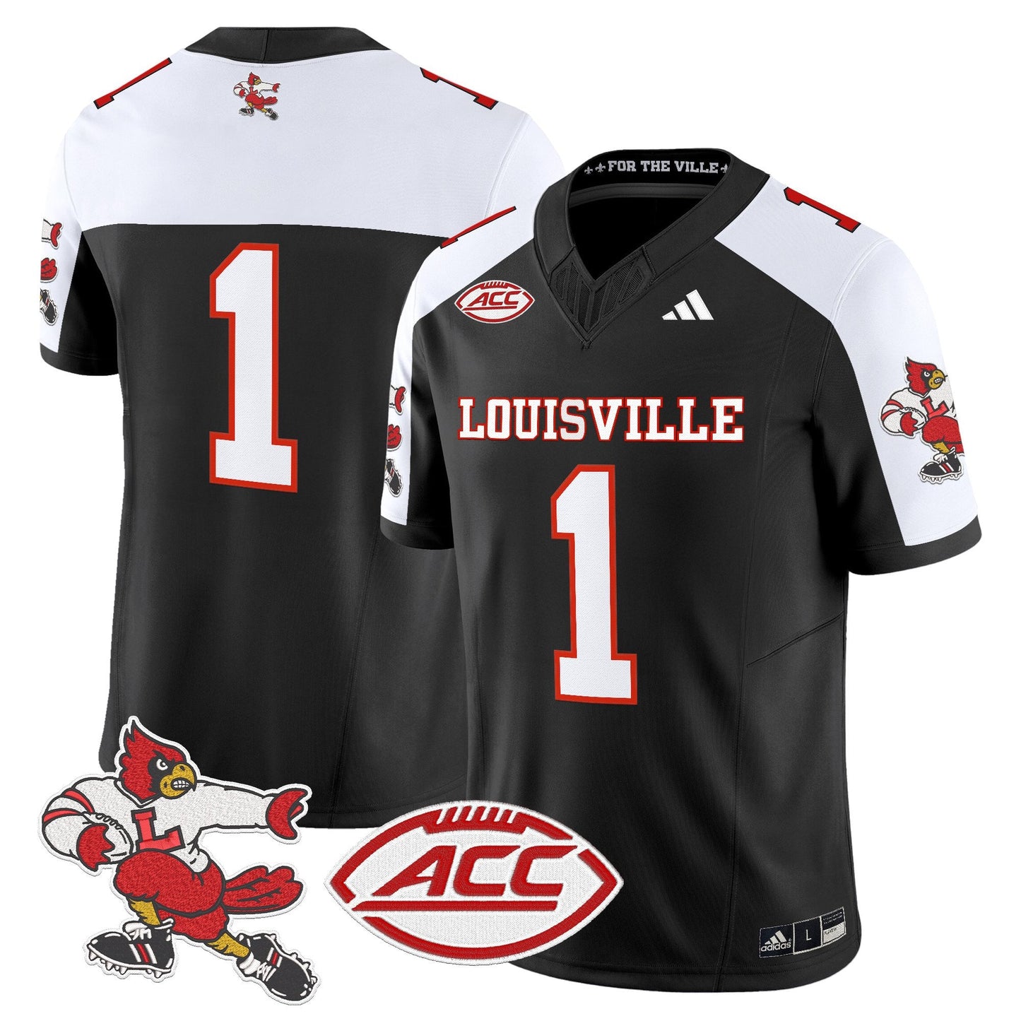 Men's Louisville Cardinals '1980s Throwback' Vapor Limited Jersey - All Stitched