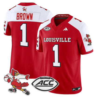 Men's Louisville Cardinals '1980s Throwback' Vapor Limited Jersey - All Stitched