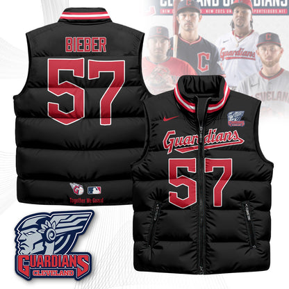 Cleveland Guardians Unisex Puffer Vest