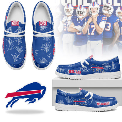 Men's Buffalo Bills Halloween Hey Dude Shoes