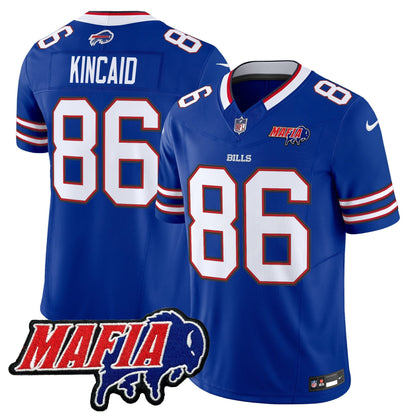 BUF 2025 Bills Mafia Patch Vapor Limited Jersey - All Stitched