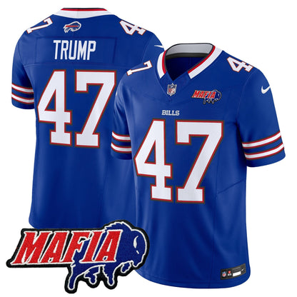 BUF 2025 Bills Mafia Patch Vapor Limited Jersey - All Stitched