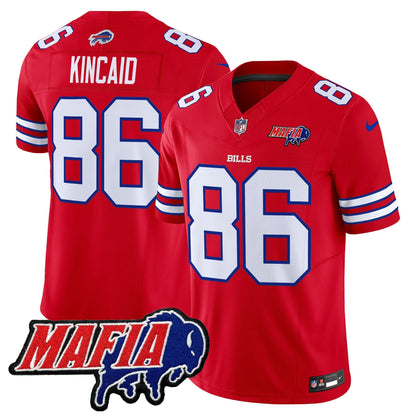 BUF 2025 Bills Mafia Patch Vapor Limited Jersey - All Stitched