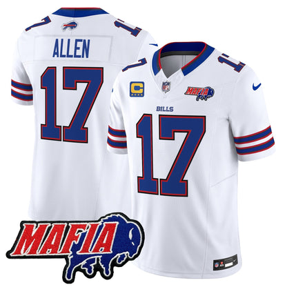 BUF 2025 Bills Mafia Patch Vapor Limited Jersey - All Stitched