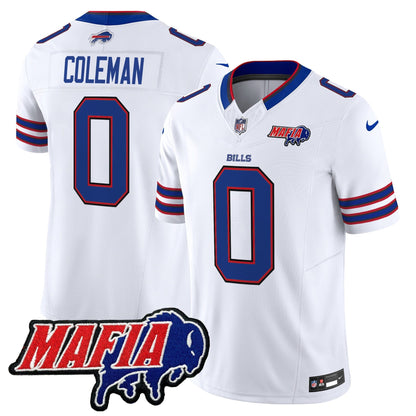 BUF 2025 Bills Mafia Patch Vapor Limited Jersey - All Stitched