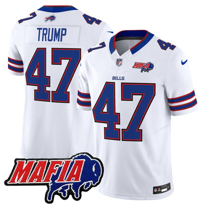 BUF 2025 Bills Mafia Patch Vapor Limited Jersey - All Stitched