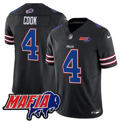 BUF 2025 Bills Mafia Patch Vapor Limited Jersey - All Stitched