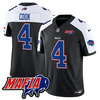 BUF 2025 Bills Mafia Patch Vapor Limited Jersey - All Stitched