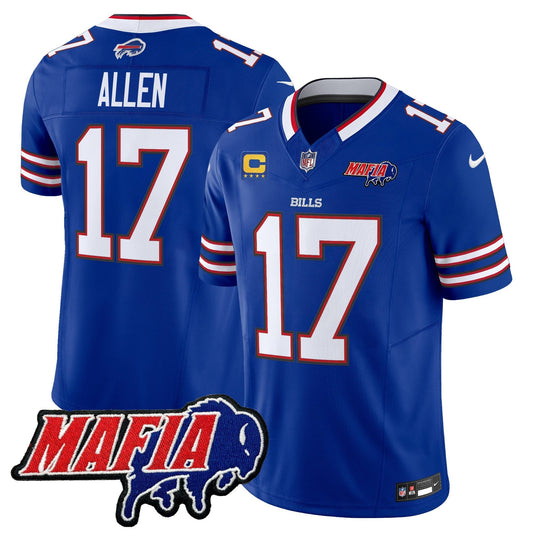 BUF 2025 Bills Mafia Patch Vapor Limited Jersey - All Stitched