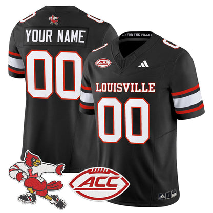 Louisville Cardinals '1980s Throwback' Vapor Limited Custom Jersey - All Stitched