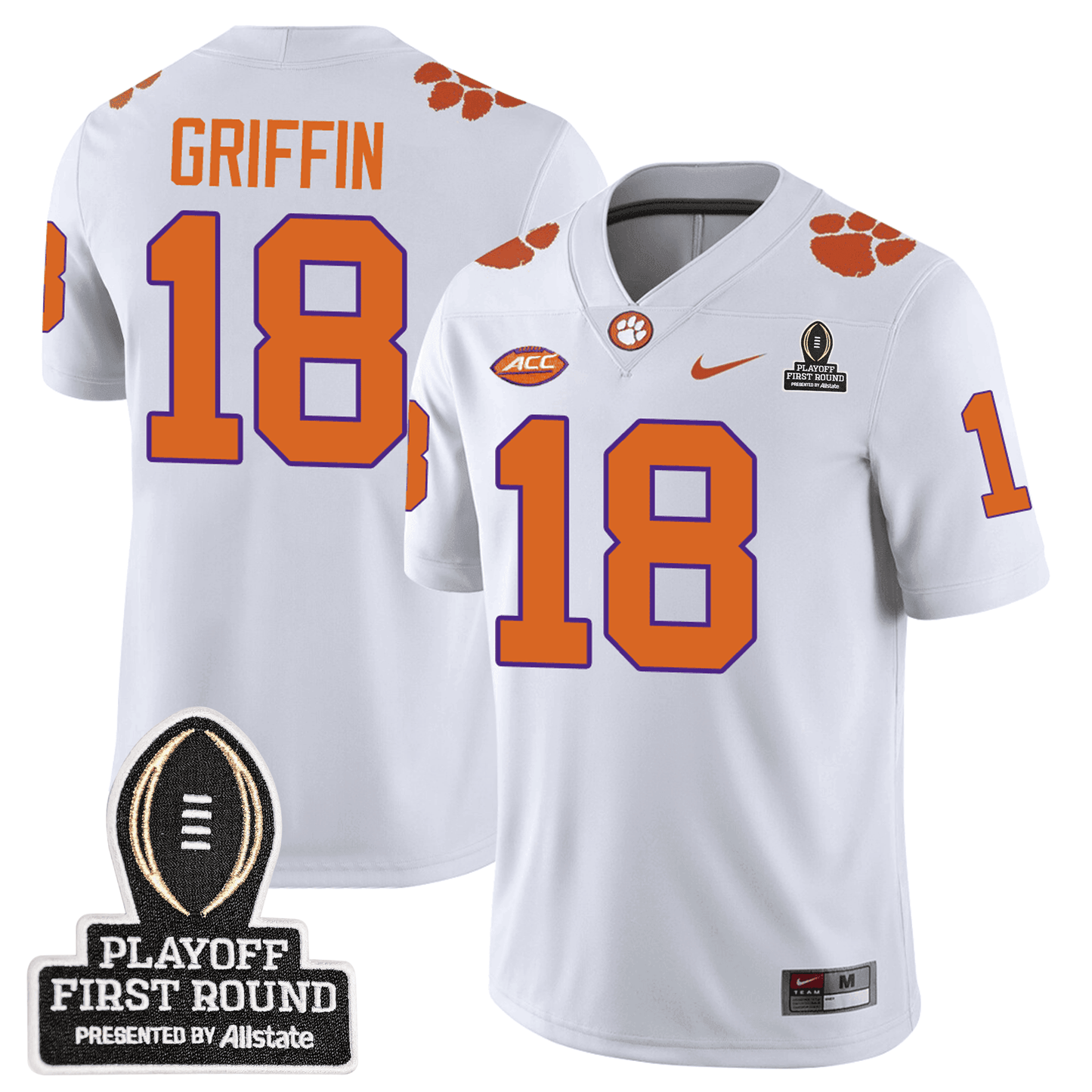 CLEM 24/25 Jersey - CFP First Round Patch