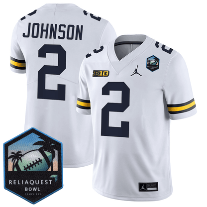 MICH Football 24/25 Jersey - ReliaQuest Bowl Patch